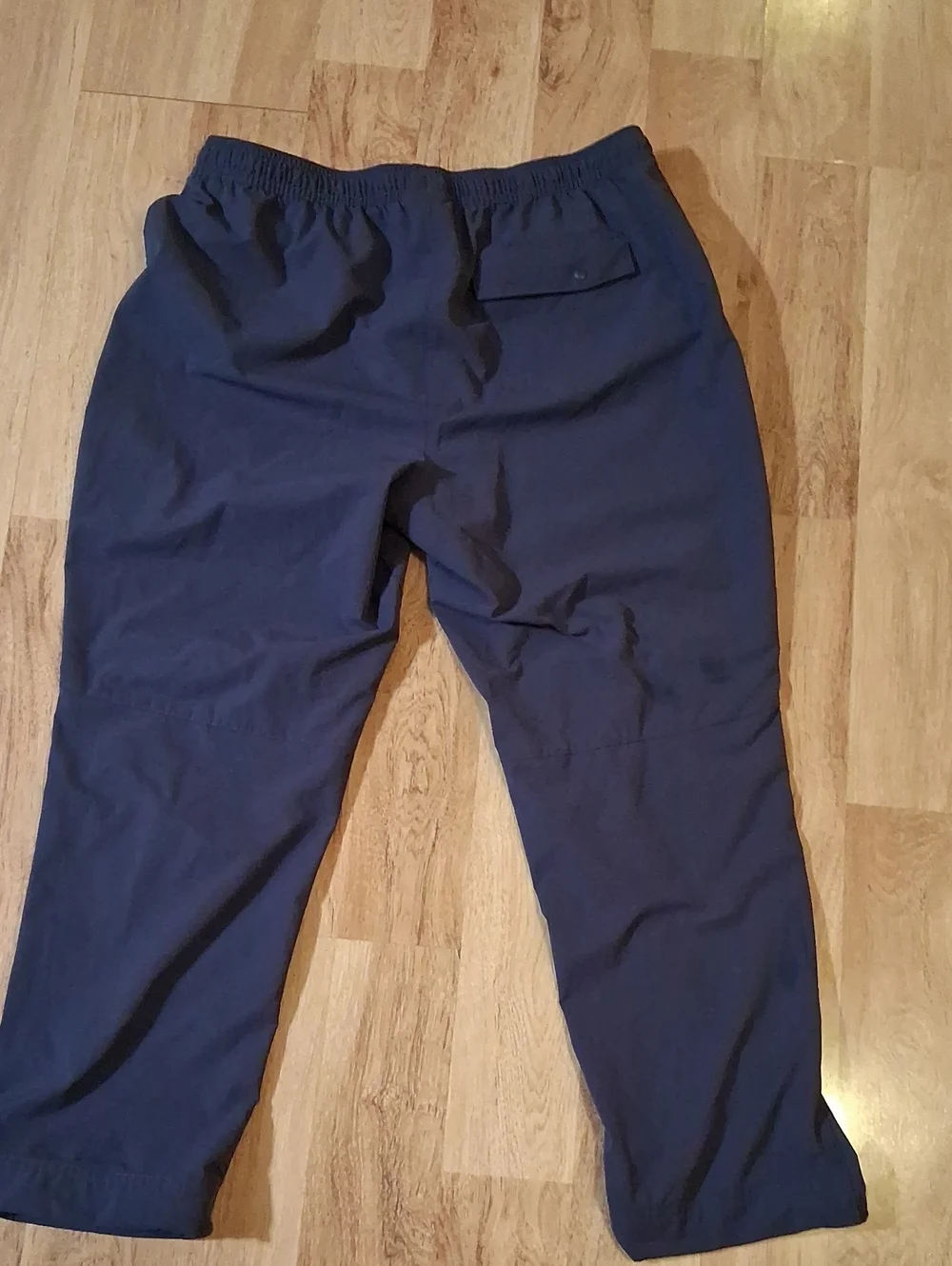 L.L. Bean Men's Navy Drawstring Joggers
